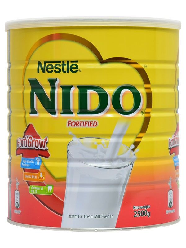 NIDO Fortifié Lait entier en poudre -2,5kg